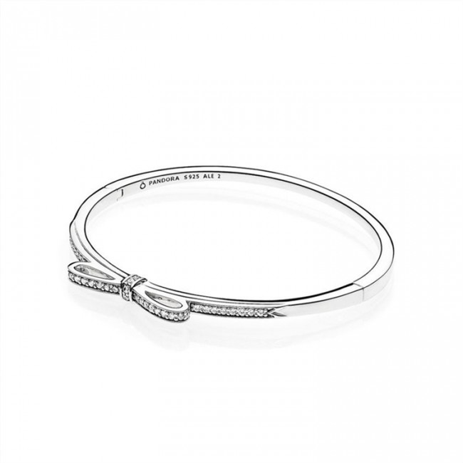 Pandora Jewelry Sparkling Bow-Clear CZ 590536CZ