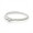 Pandora Jewelry Ivory White Braided Double-Leather Charm Bracelet 590745CIW-D