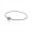 Pandora Jewelry Disney-Beauty & The Beast Bangle Bracelet-Clear CZ 590748CZ