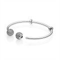 Pandora Jewelry Open Bangle Bracelet-Clear CZ 596438CZ