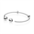 Pandora Jewelry Open Bangle Bracelet 596477