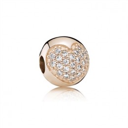 Pandora Jewelry Love Of My Life Clip-Pandora Jewelry Rose & CZ 781053CZ
