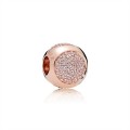 Pandora Jewelry Dazzling Droplet Charm-Rose & Pink CZ 786214PCZ
