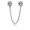 Pandora Jewelry Silver Floral Safety Chain-Pandora Jewelry 790385