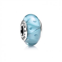 Pandora Jewelry Turquoise Looking Glass Charm-Murano Glass 790924