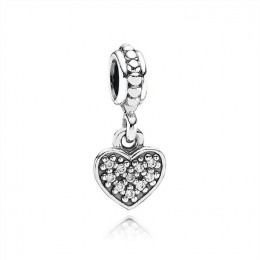 Pandora Jewelry Jewelry Pave Heart-Clear CZ 791023CZ