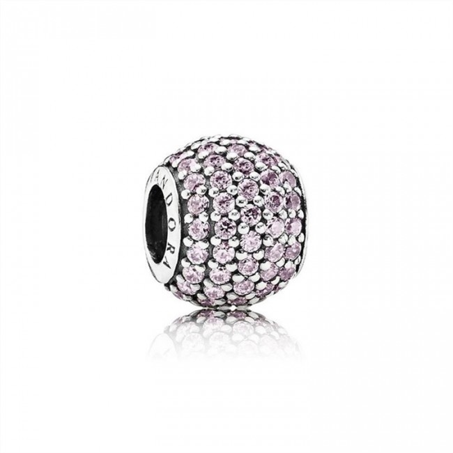 Pandora Jewelry Pave Lights Charm-Pink CZ 791051PCZ