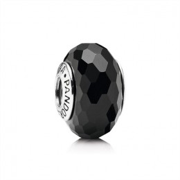 Pandora Jewelry Fascinating Black Charm-Murano Glass 791069