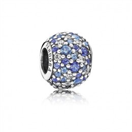 Pandora Jewelry Sky Mosaic Pave Charm-Mixed Blue Crystals & Clear CZ 791261NSBMX