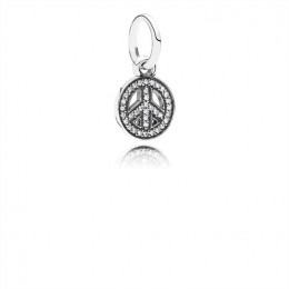 Pandora Jewelry Symbol of Peace Hanging Charm 791308CZ
