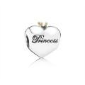 Pandora Jewelry Princess Heart Charm-Pink CZ 791375PCZ