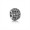 Pandora Jewelry Sparkling Leaves Zirconia & Silver Charm-791380CZ