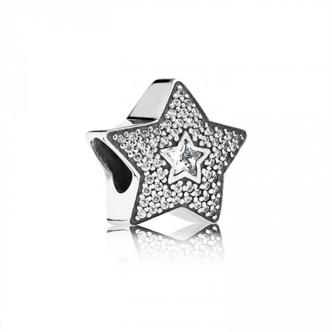 Pandora Jewelry Wishing Star-Clear CZ 791384CZ