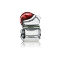 Pandora Jewelry Christmas Bear Charm-Red & Green Enamel 791391ENMX