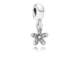 Pandora Jewelry Dazzling Daisy Dangle Charm-Clear CZ 791491CZ