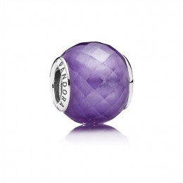 Pandora Jewelry Petite Facets Charm-Purple CZ 791499ACZ