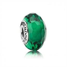 Pandora Jewelry Fascinating Green Charm-Murano Glass 791619