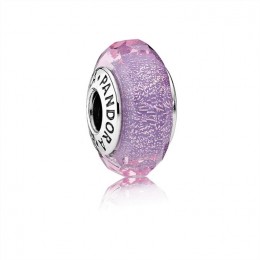Pandora Jewelry Purple Shimmer Charm-Murano Glass 791651