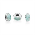 Pandora Jewelry Mint Glitter Charm-Murano Glass 791669