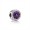 Pandora Jewelry Radiant Hearts Charm-Royal-Purple Crystal & Clear CZ 791725NRP