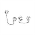 Pandora Jewelry Star silver safety chain 791782CZ