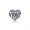 Pandora Jewelry September Signature Heart Charm-Synthetic Sapphire 791784SSA