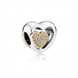 Pandora Jewelry Joined Together Charm-Clear CZ 791806CZ