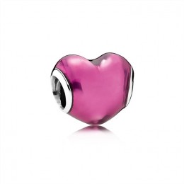 Pandora Jewelry In My Heart Charm-Violet Enamel 791814EN62