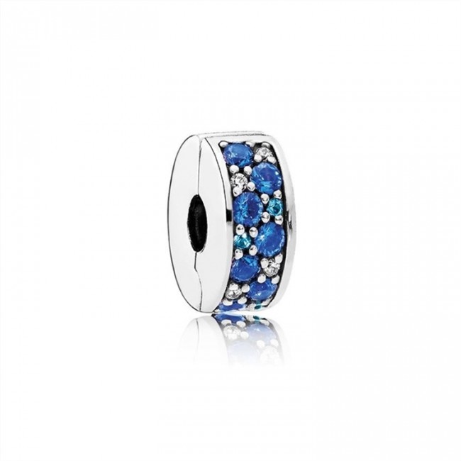 Pandora Jewelry Mosaic Shining Elegance Clip-Multi-Colored Crystals & Clear CZ