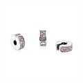 Pandora Jewelry Pink Shining Elegance Spacer Clip 791817PCZ