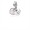 Pandora Jewelry Best Friends Dangle Charm-Soft Pink Enamel & Clear CZ 791950CZ