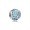 Pandora Jewelry Encased in Love Charm-Sky Blue Crystal 792036NBS