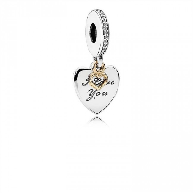 Pandora Jewelry Love You Forever Dangle Charm-Clear CZ 792042CZ