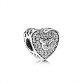 Pandora Jewelry Disney-Mickey & Minnie Sparkling Heart 792049CZ