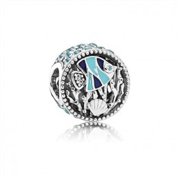 Pandora Jewelry Ocean Life Charm-Mixed Enamel & Multi-Colored CZ 792075ENMX