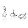 Pandora Jewelry Lucky Day Dangle Charm-Clear CZ 792089CZ