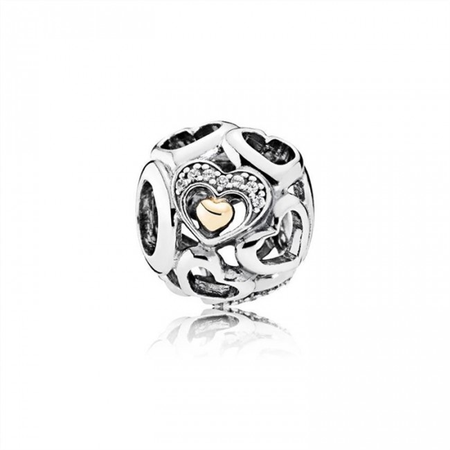 Pandora Jewelry Heart of Romance Charm-Clear CZ 792108CZ
