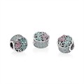 Pandora Jewelry Tropical Flamingo-Light Green Crystals & Multi-Colored CZ 792117CZS