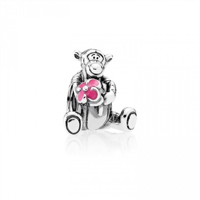 Pandora Jewelry Disney-Tigger Charm-Pink Enamel 792135EN80