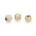Pandora Jewelry Glitter Ball Charm-Golden Glitter Enamel 796327EN146