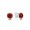 Pandora Jewelry July Droplets Stud Earrings-Synthetic Ruby 290738SRU