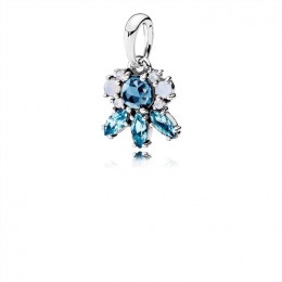 Pandora Jewelry Patterns of Frost Pendant-Multi-Colored Crystal 390391NMBMX