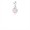 Pandora Jewelry October Droplet Pendant-Opalescent Pink Crystal 390396NOP