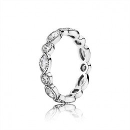 Pandora Jewelry Alluring Brilliant Marquise Stackable Ring-CZ 190940CZ