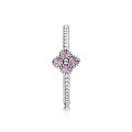Pandora Jewelry Oriental Blossom Ring-Pink CZ 191001PCZ