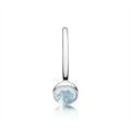Pandora Jewelry March Droplet Ring-Aqua Blue Crystal 191012NAB