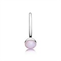 Pandora Jewelry October Droplet Ring-Opalescent Pink Crystal 191012NOP
